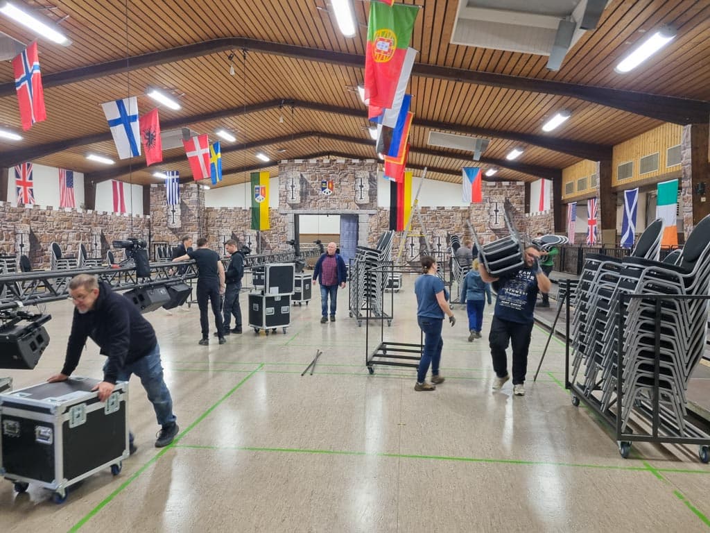 Impressionen vom Abbau