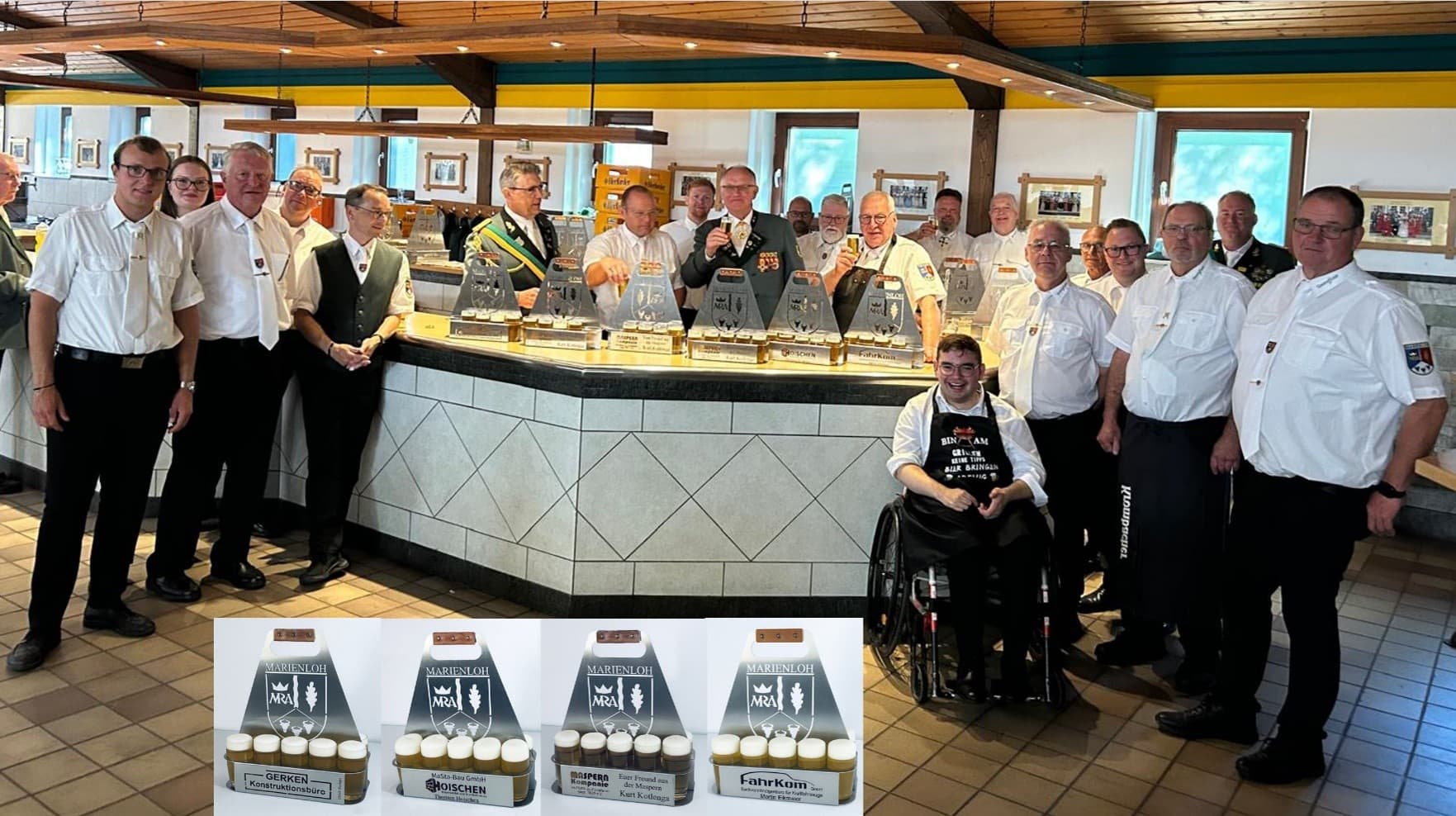 Uffz-Abteilung organisiert neue Bierträger