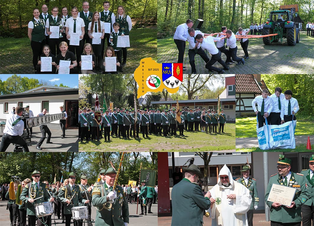 Bezirksjungschützentag 2025 in Marienloh